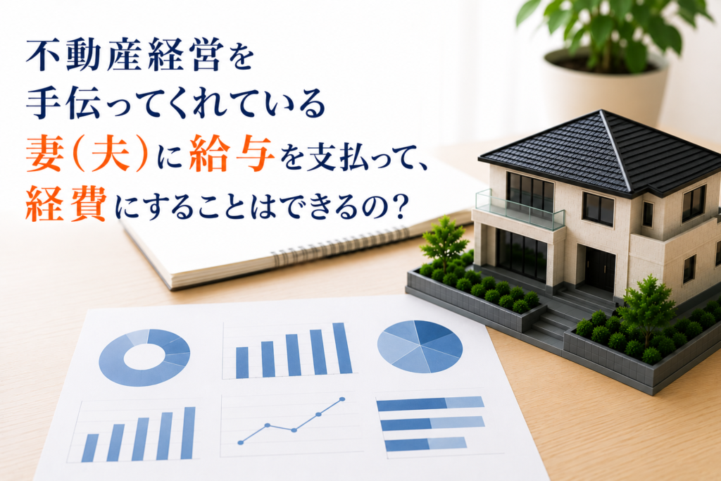 家族を従業員に！？～不動産投資家の「専従者給与」を解説します！～