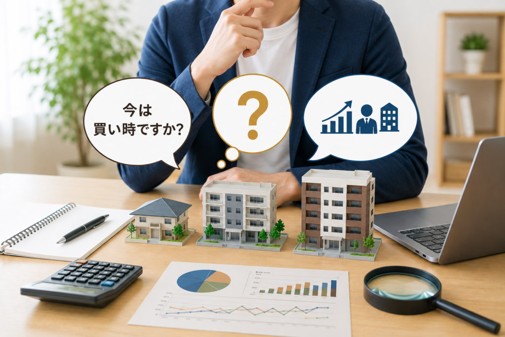 「今は買い時ですか？」と聞いているうちは勝てない。不動産投資で本当に問うべきこと